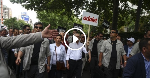 Kılıçdaroğlu, 'bıçak kemiğe dayandı' dedi, yürüyüş başladı