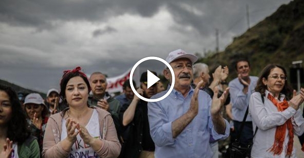 Adalet yürüyüşünün marşı yazıldı