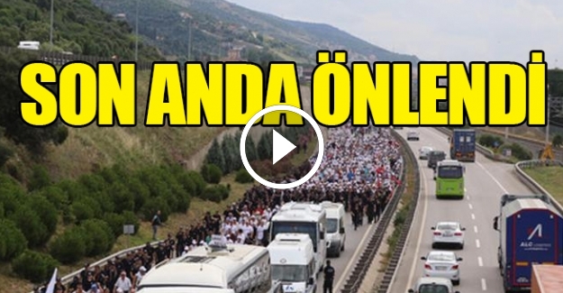 Adalet Yürüyüşü'ne IŞİD saldırısı önlendi