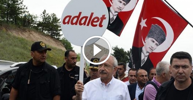CHP liderinden tüyleri diken diken eden Adalet Yürüyüşü şiiri