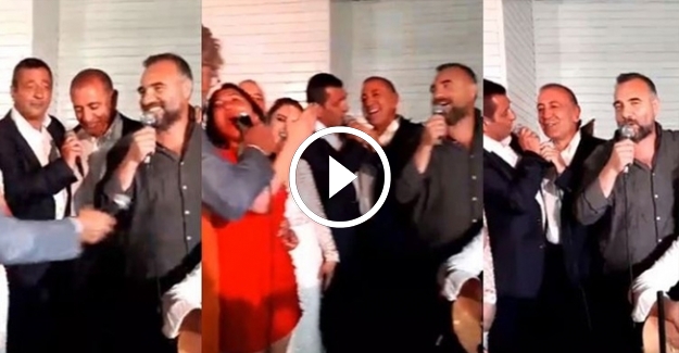 Mazlum Çimen oğlunu evlendirdirdi, Tekin ve Kaynarca şarkı söyledi