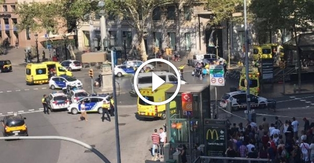 Barcelona'da çifte saldırı: Çok sayıda ölü ve yaralı...