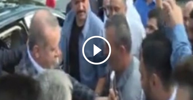 Taksicinin cebindeki sigarayı gören Erdoğan...