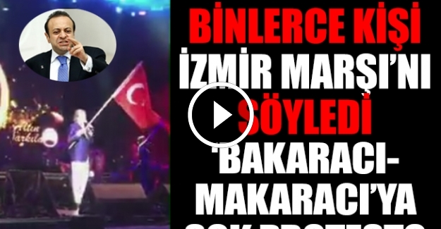 Erol Evgin konserinde 'Bakaracı-makaracı' Egemen Bağış'ı binlerce kişi yuhaladı