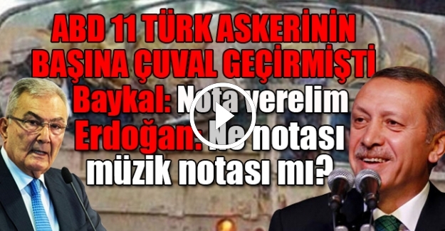 Deniz Baykal, Erdoğan'ı ABD konusunda yıllar önce uyarmıştı