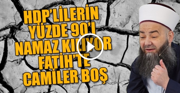 Cübbeli Ahmet: Karadeniz'de namaz abdest oranı yüzde sıfır!