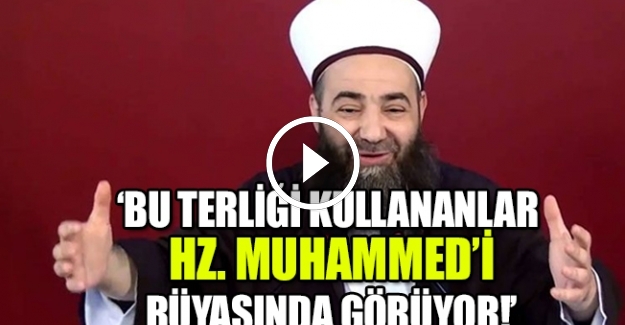 Cübbeli Hz. Muhammed adını kullanıp terlik pazarladı!