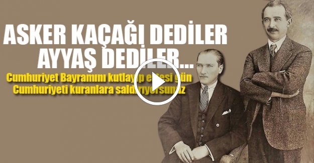 'Kurtuluş savaşı kahramanı İsmet İnönü'yü FETÖ'cü de yaptılar'