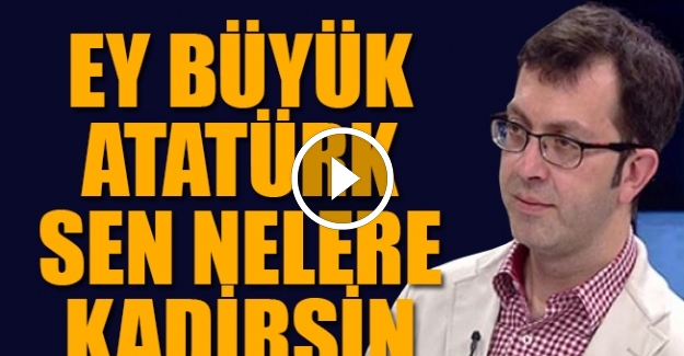 Turgay Güler canlı yayında İzmir Marşı okudu
