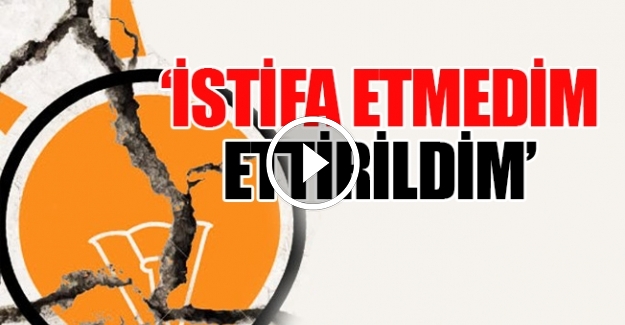 AKP'li Belediye Başkanı "istifa ettiriliyorum" diyerek ağladı: Kimin kimi yiyeceğini zaman gösterecek!