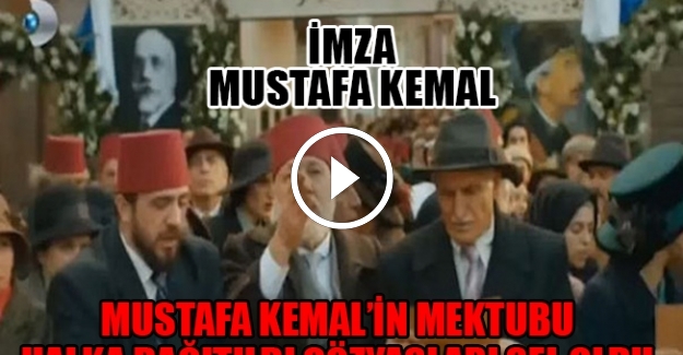 Vatanım Sensin'de 'İmza Mustafa Kemal' sahnesi duygulandırdı