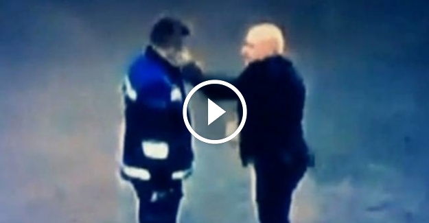 Zabıta Daire Başkanı Tayfun Karali'den zabıta memuruna bayıltana kadar dayak kamerada