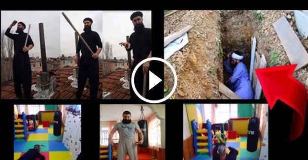 Damda Noel Baba'yı bekleyen şahsın benzer videoları ortaya çıktı!